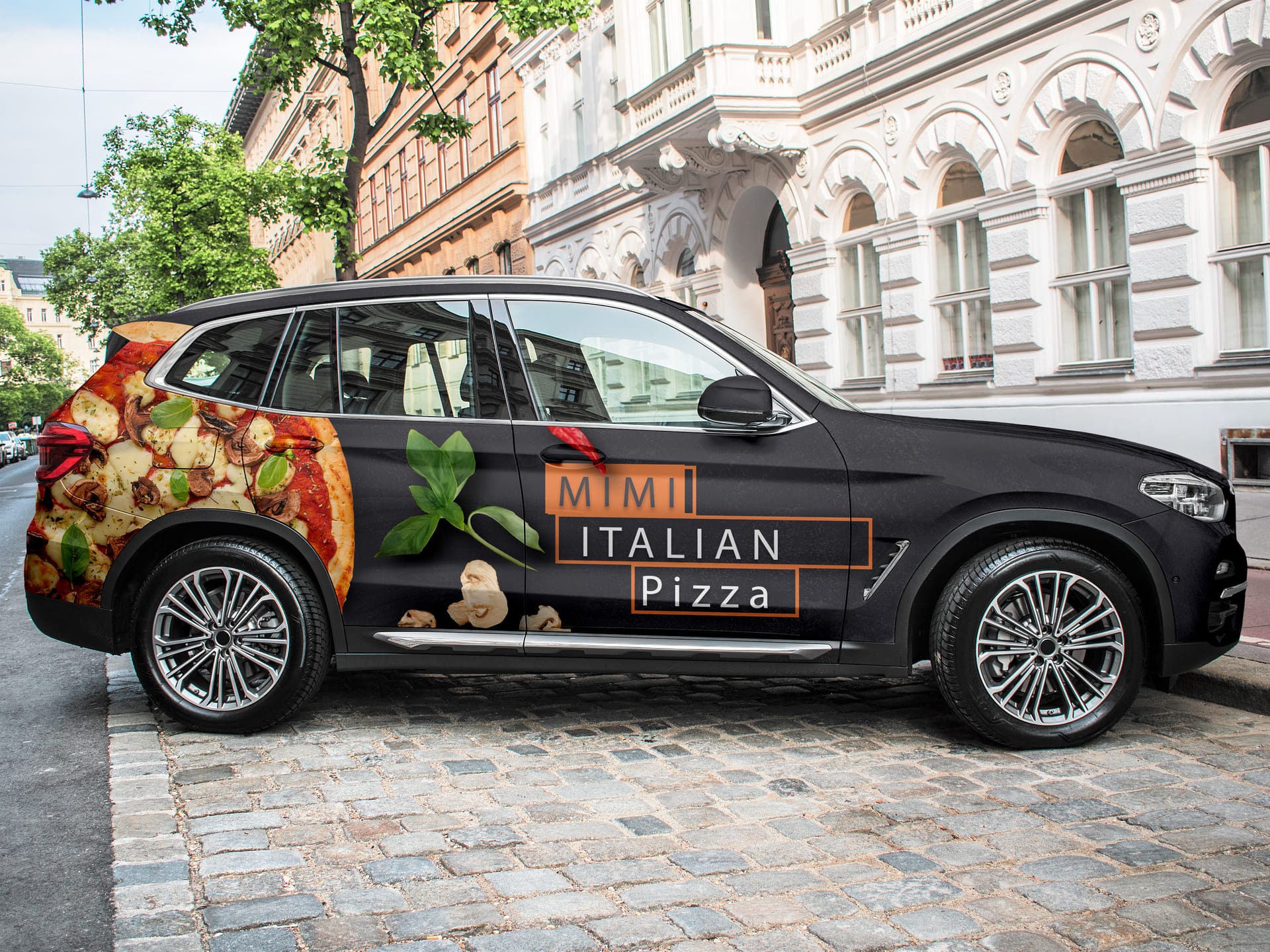 Covering partiel capot toit véhicule Grenoble