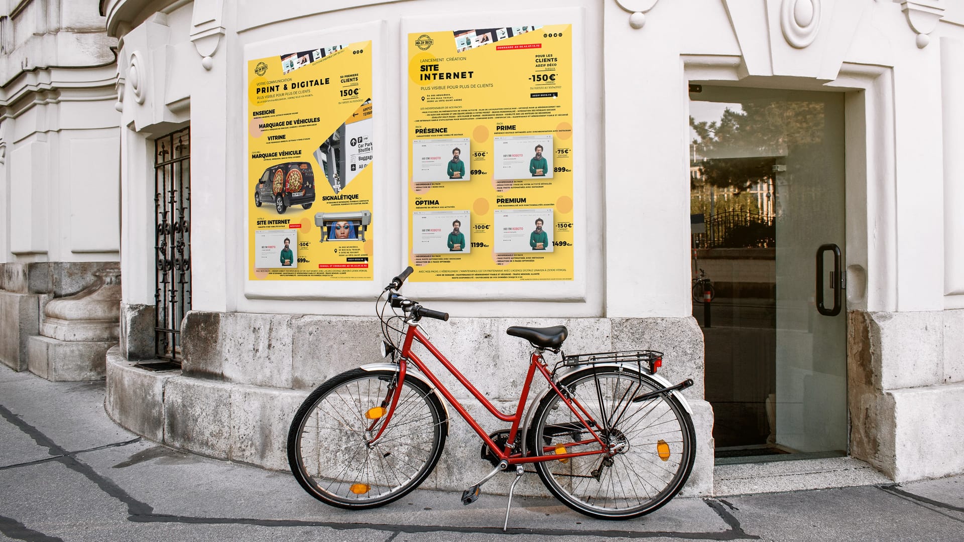 Panneaux directionnels signalétique extérieure Isère